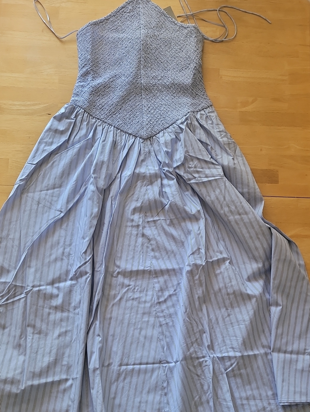 J. Crew Smocked Halter Dress - Picture 3 of 10